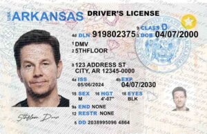 New Arkansas Fake ID
