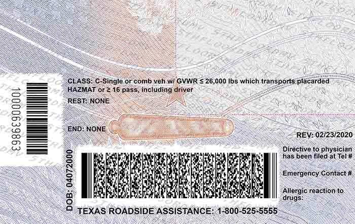 Texas Fake ID - Image 2